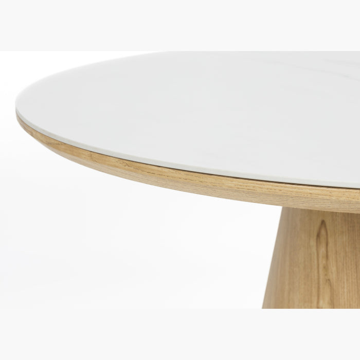 Table à manger bois et pierre Almira