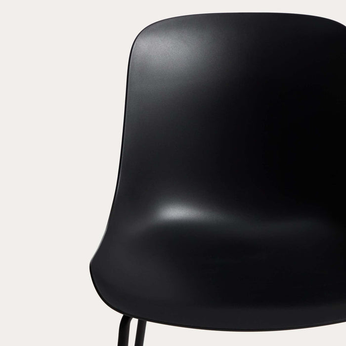 Chaise Alaró noire – détail de l'assise