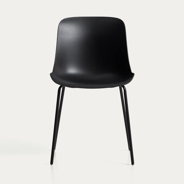 Chaise Alaró noire – vue arrière