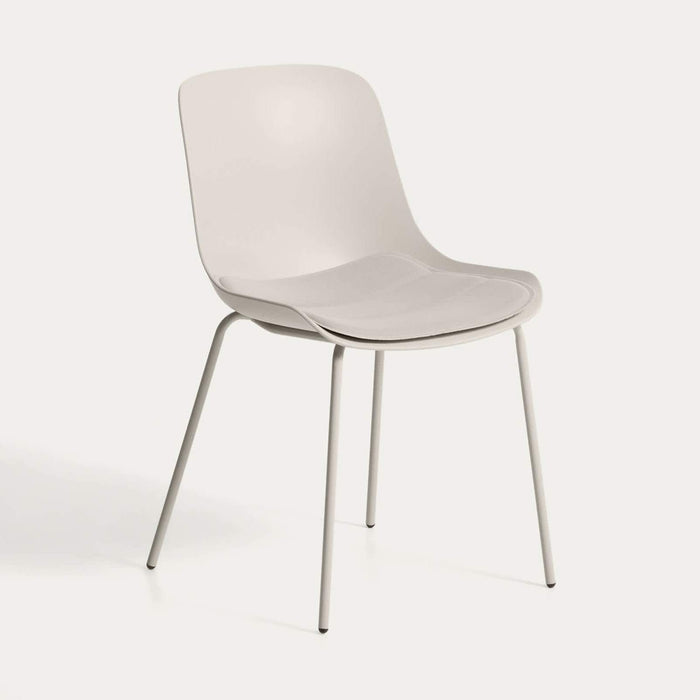 Chaise Alaró beige – vue de côté