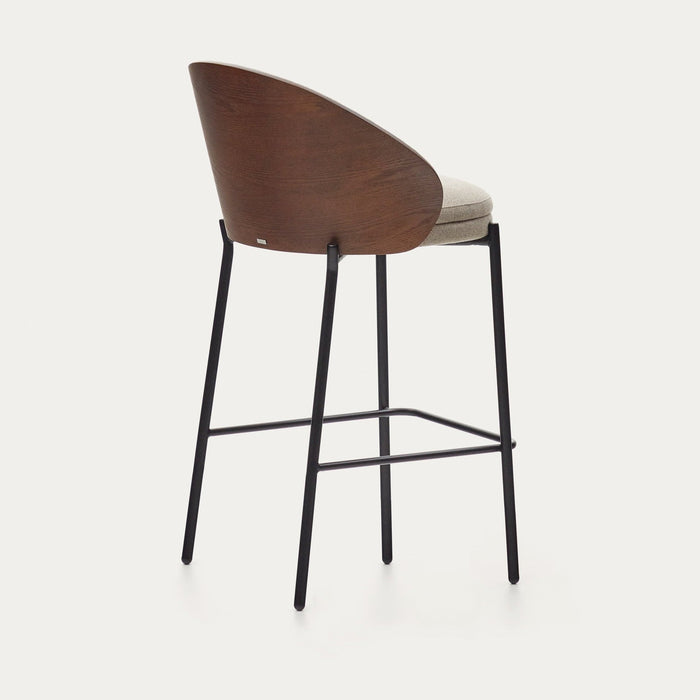 Tabouret Alella beige – vue de dos