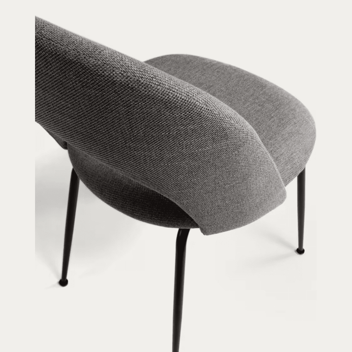 Chaise tissu et métal Renato