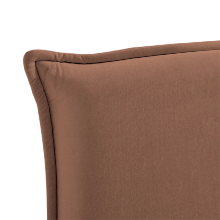 Macbeth chenille headboard