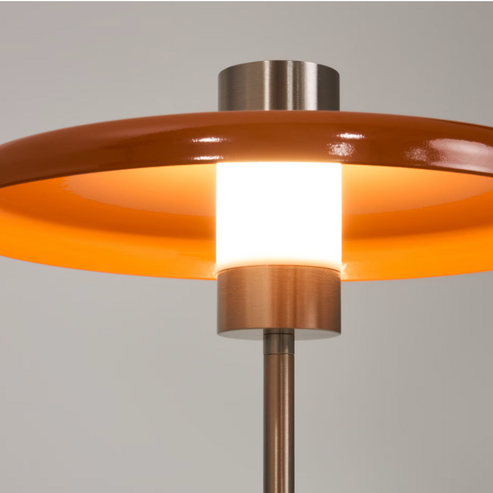 Lampe de table métal brossé Nuvira