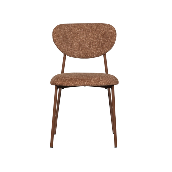 Chaise tissu et métal Valor