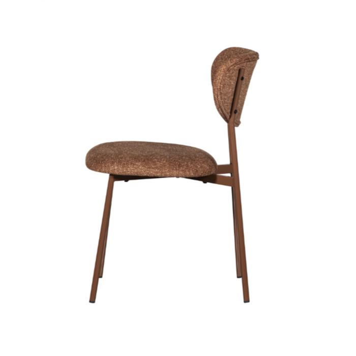 Chaise tissu et métal Valor