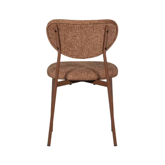 Chaise tissu et métal Valor