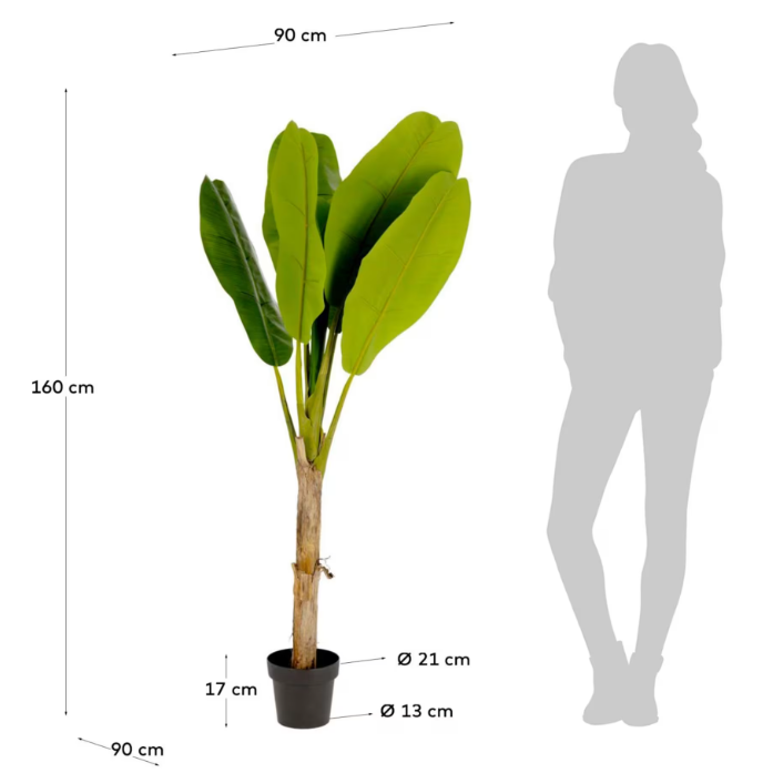 Artificial Banana Tree 160 cm