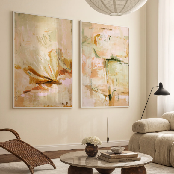 Framed print - Traces of light I