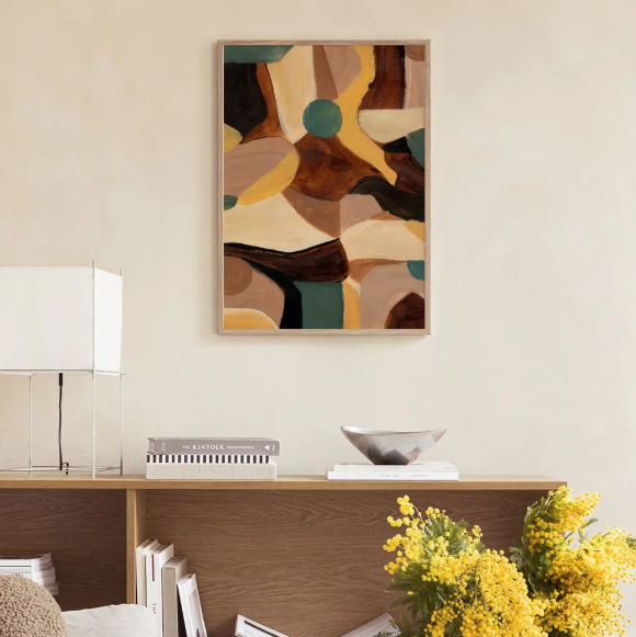 Framed print - Shifting Sands II