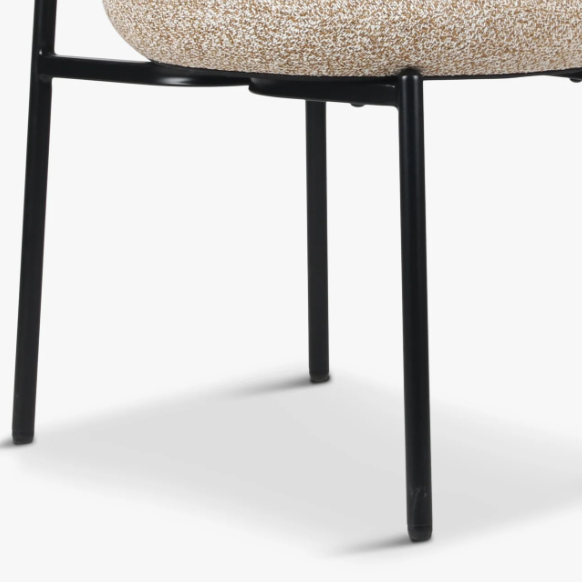 Chaise Maia tissu
