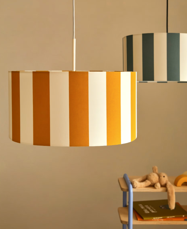 Abat-jour tissu et métal Murcie - Kave Home