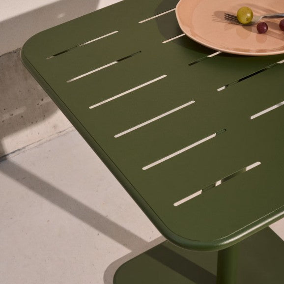 Table d'extérieur acier galvanisé Sévilla