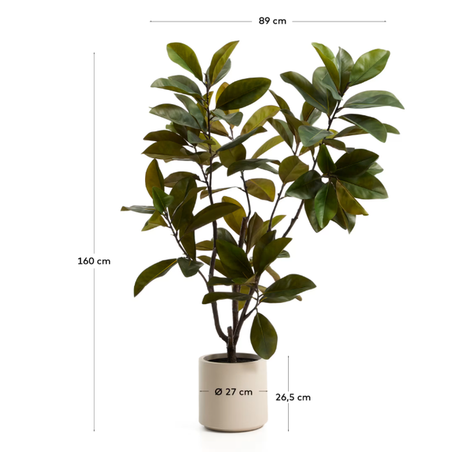 Plante artificielle Magnolia 160 cm