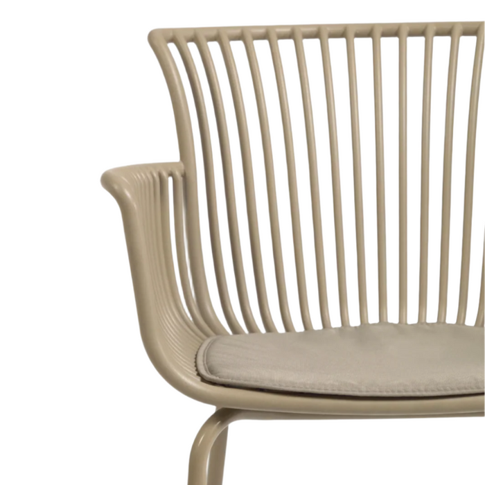 Chaise d'extérieur acier Surpika