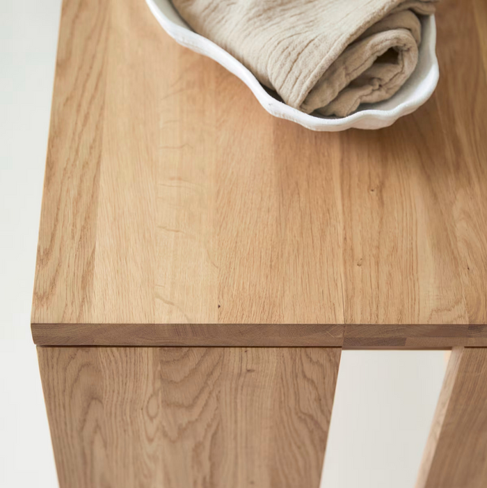 Bureau chêne massif 160 cm Eden - Tikamoon