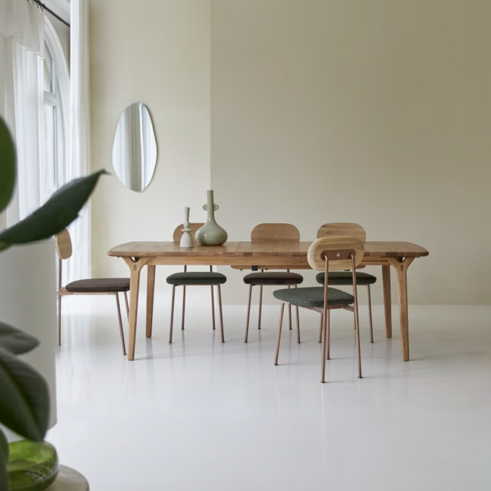 Table à manger extensible chêne Clara - Tikamoon