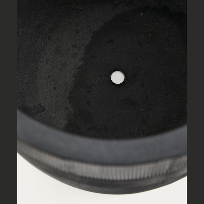 Cache-pot Solsona noir – vue de détail