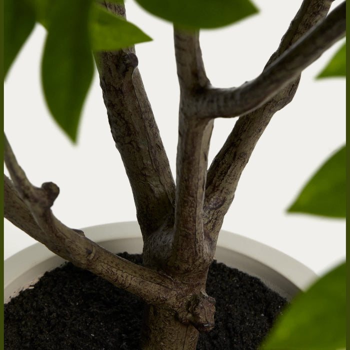 Plante artificielle Calella – vue rapprochée du cache-pot