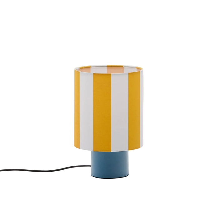 Lampe à poser Alcoi bleue – vue détourée