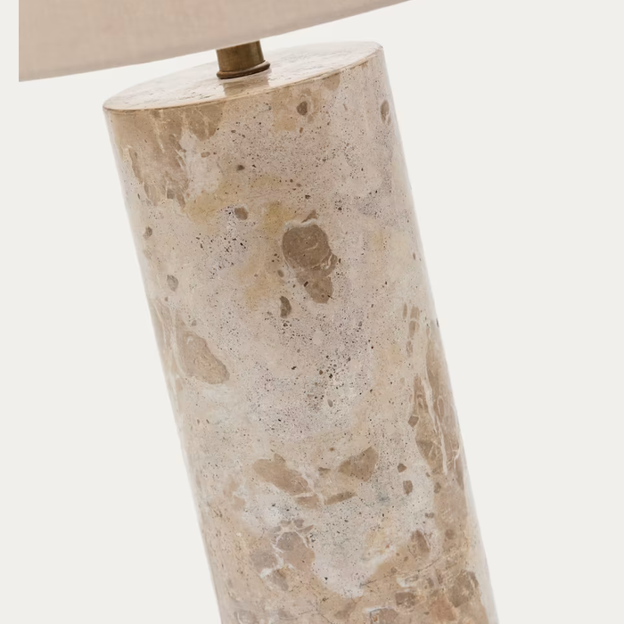 Lampe à poser marbre beige Altea
