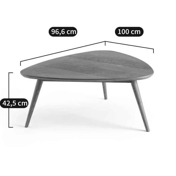 Table basse chêne Quilda