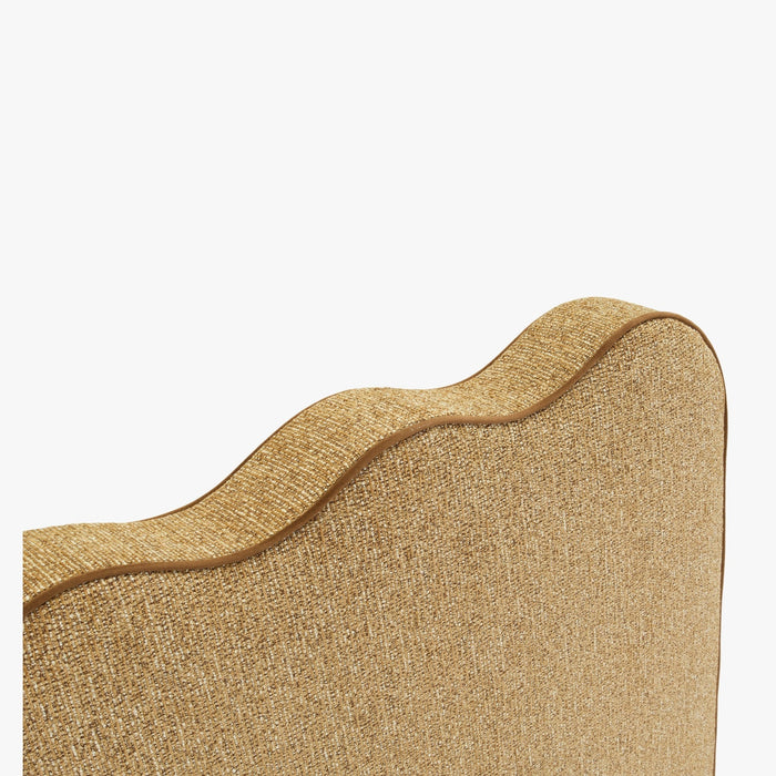 Tête de lit Atlante tweed marron – vue d'ensemble