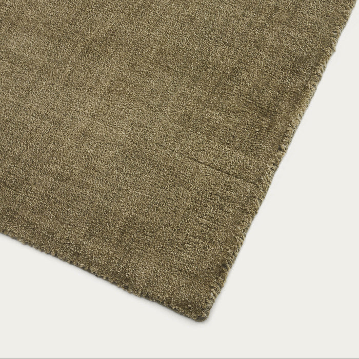 Tapis Cardona vert – vue de détail du tissage
