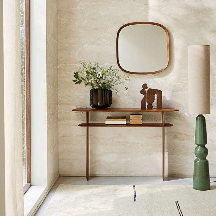 Iloss Walnut Console Table - AM.PM