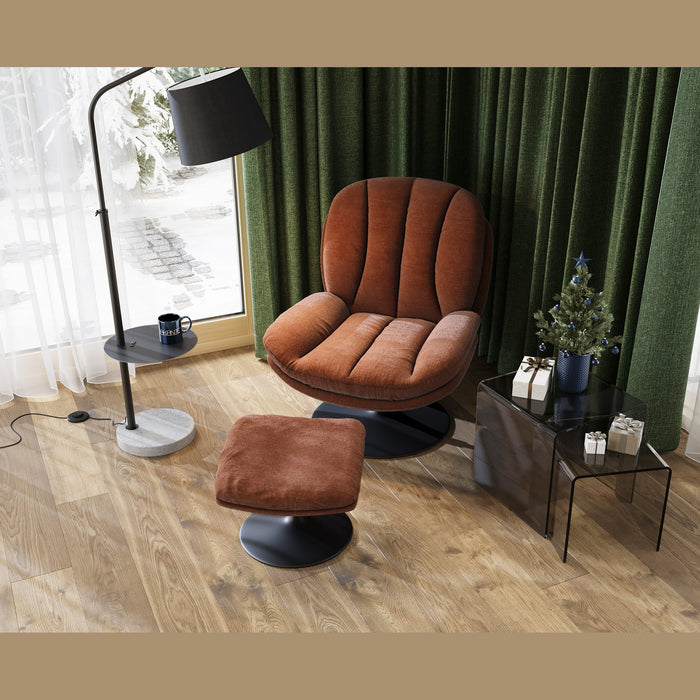 Fauteuil acier et tissu Lisboa - Akante
