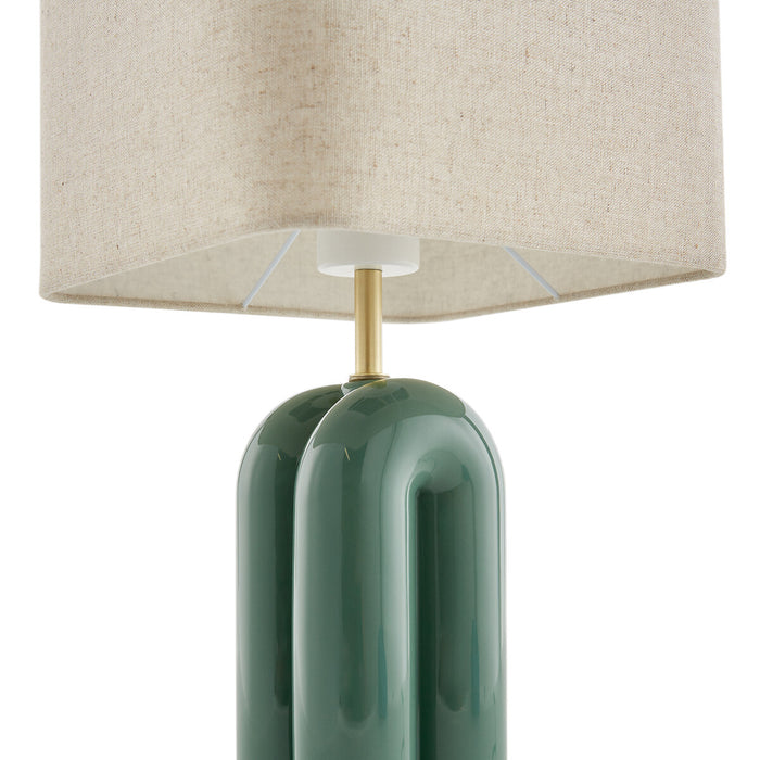 Lampe à poser céramique sauge Saugues