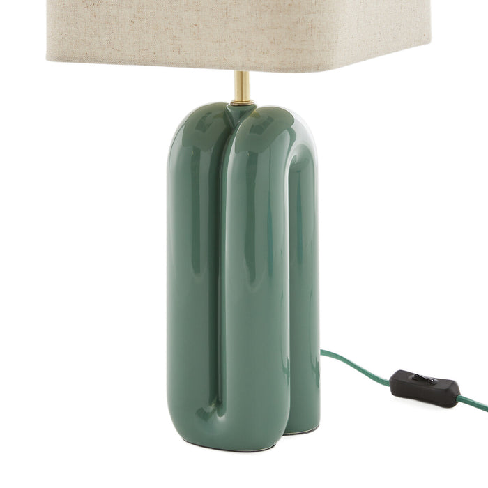 Lampe à poser céramique sauge Saugues