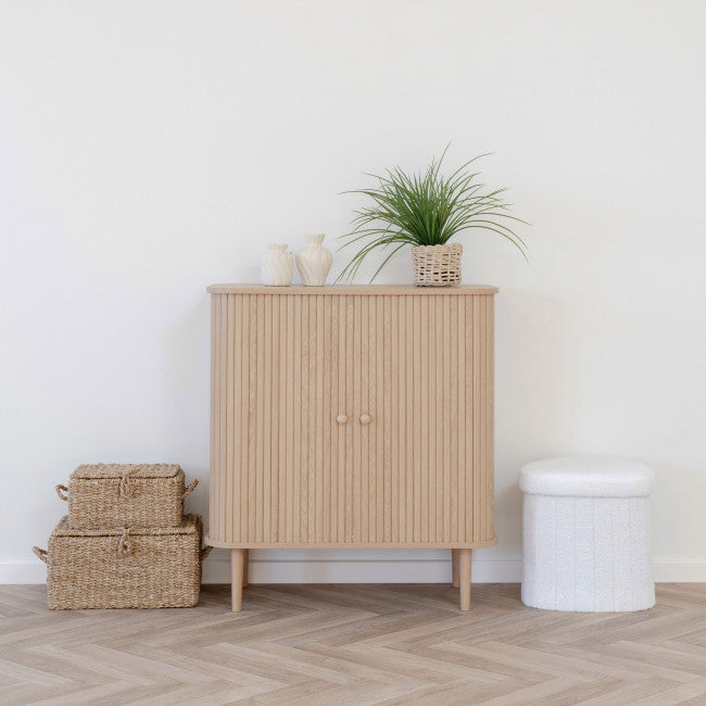 Buffet haut chêne et MDF Nikko