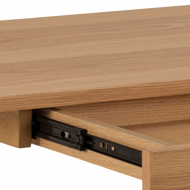 Bureau mélaminé et chêne avec tiroir Tinou