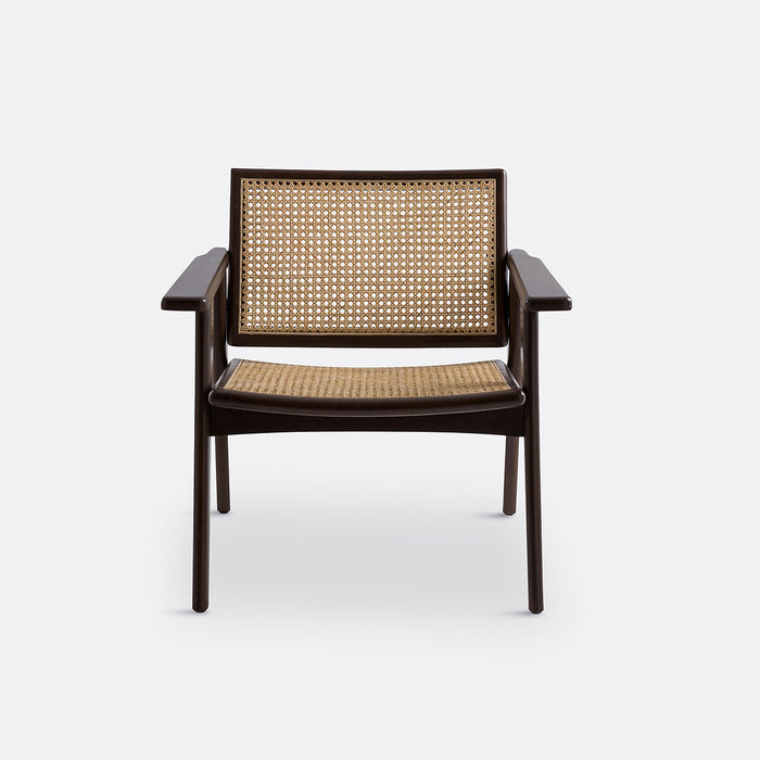 Fauteuil hêtre massif cannage Siran