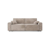 Vienna straight convertible sofa with storage