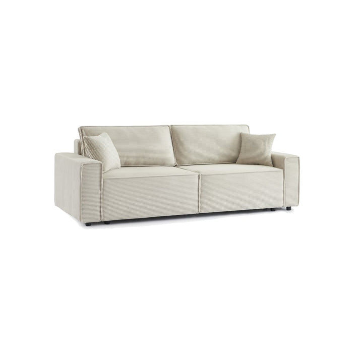 Canapé Ostia – détail du coffre de rangement sous l'assise