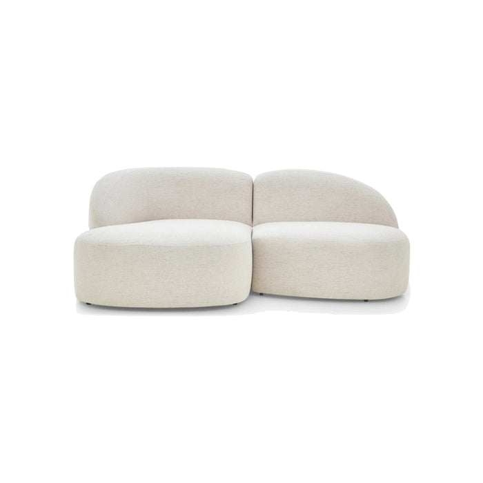 Canapé d'angle tissu bouclé Todd - NV GALLERY