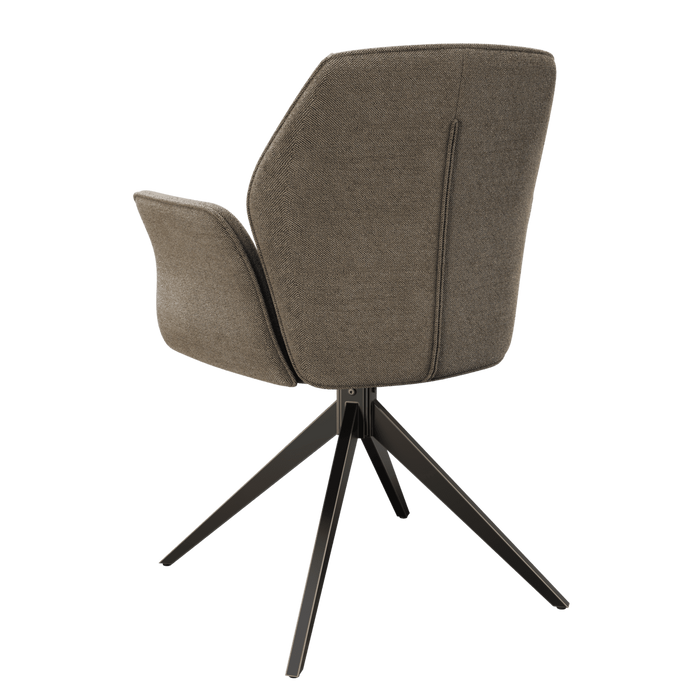 Chaise tissu et acier Vienna - Akante