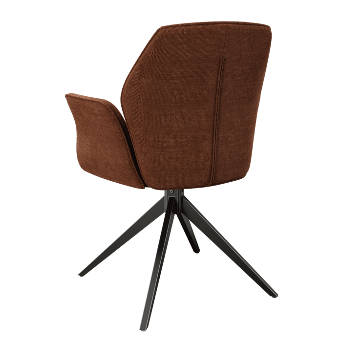Chaise tissu et acier Vienna - Akante