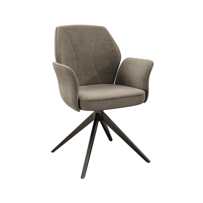 Chaise tissu et acier Vienna - Akante