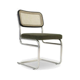 Chaise velours et acier Uberto - NV GALLERY