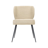 Chaise tissu et acier Wayne - NV GALLERY