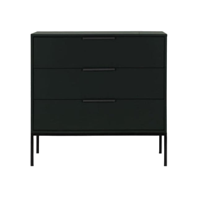 Commode 3 tiroirs pin massif Adam