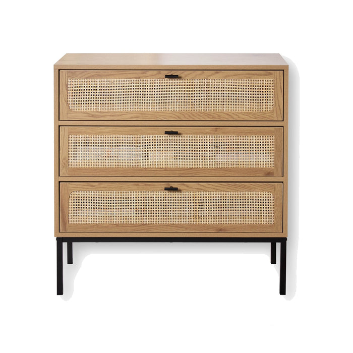 Commode 3 tiroirs panneaux de particules Péronne