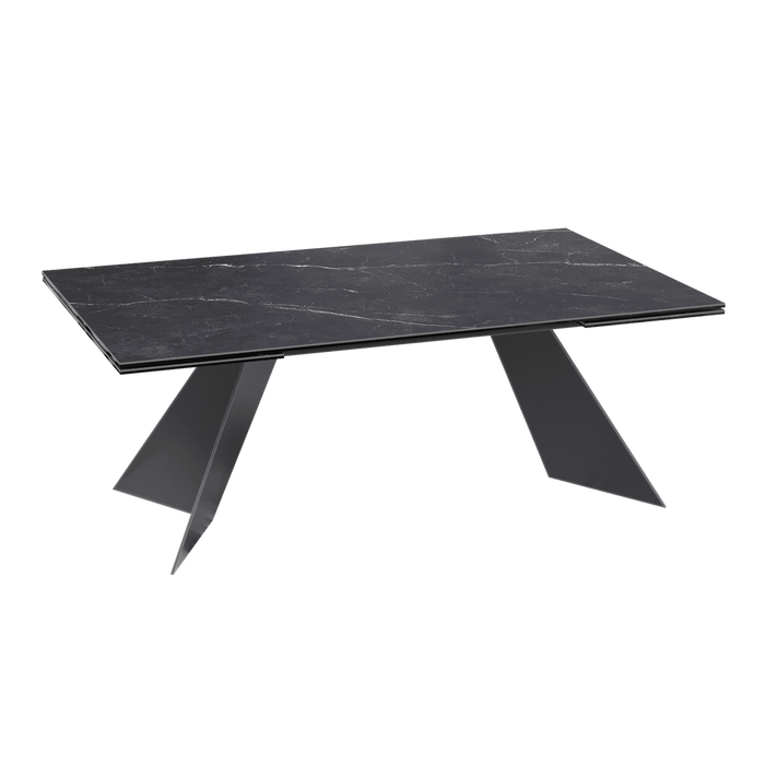 Table extensible marbre Washington - Akante
