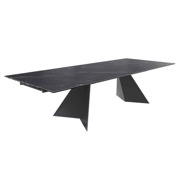 Table extensible marbre Washington - Akante