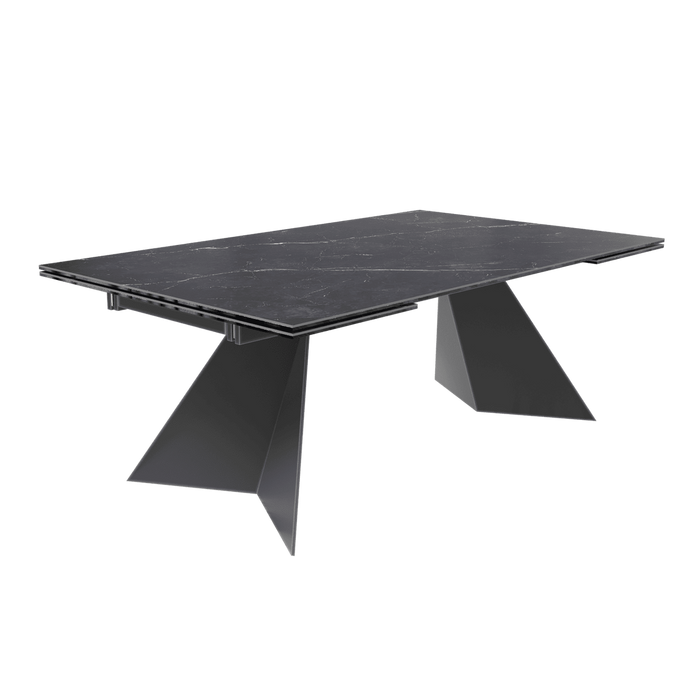 Table extensible marbre Washington - Akante