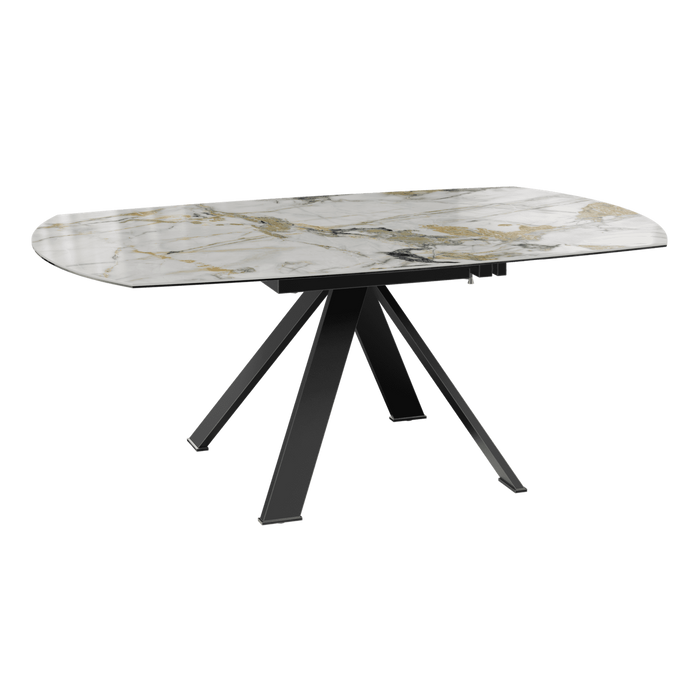 Table extensible marbre Austin - Akante