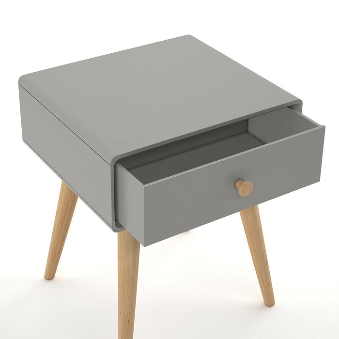 Table de chevet MDF et métal Jimi